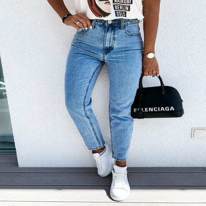 Casual Slim Jeans - MiaNoir