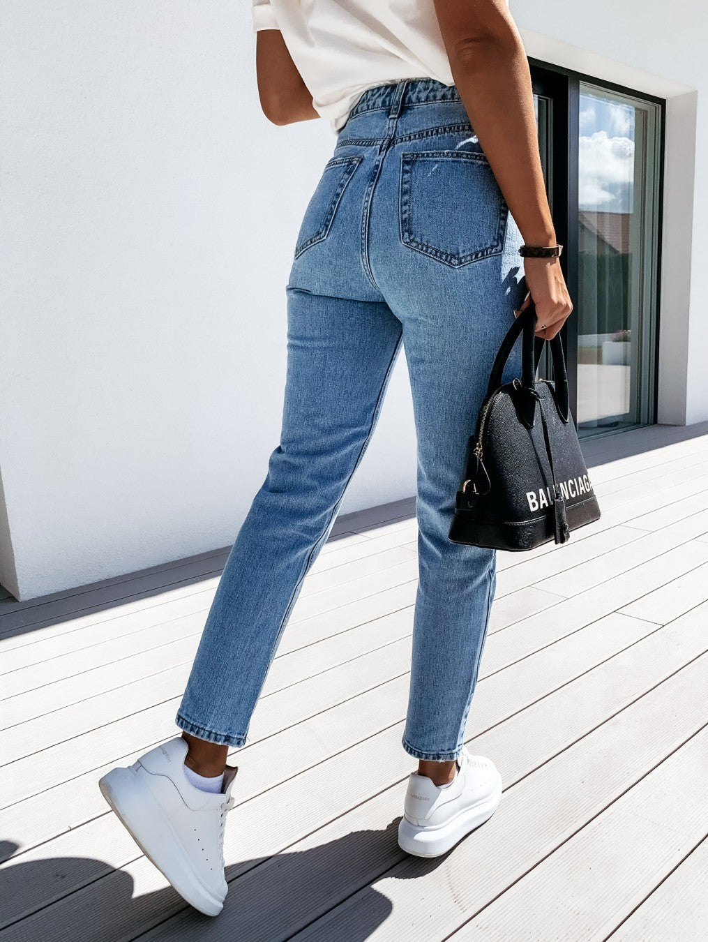 Casual Slim Jeans - MiaNoir